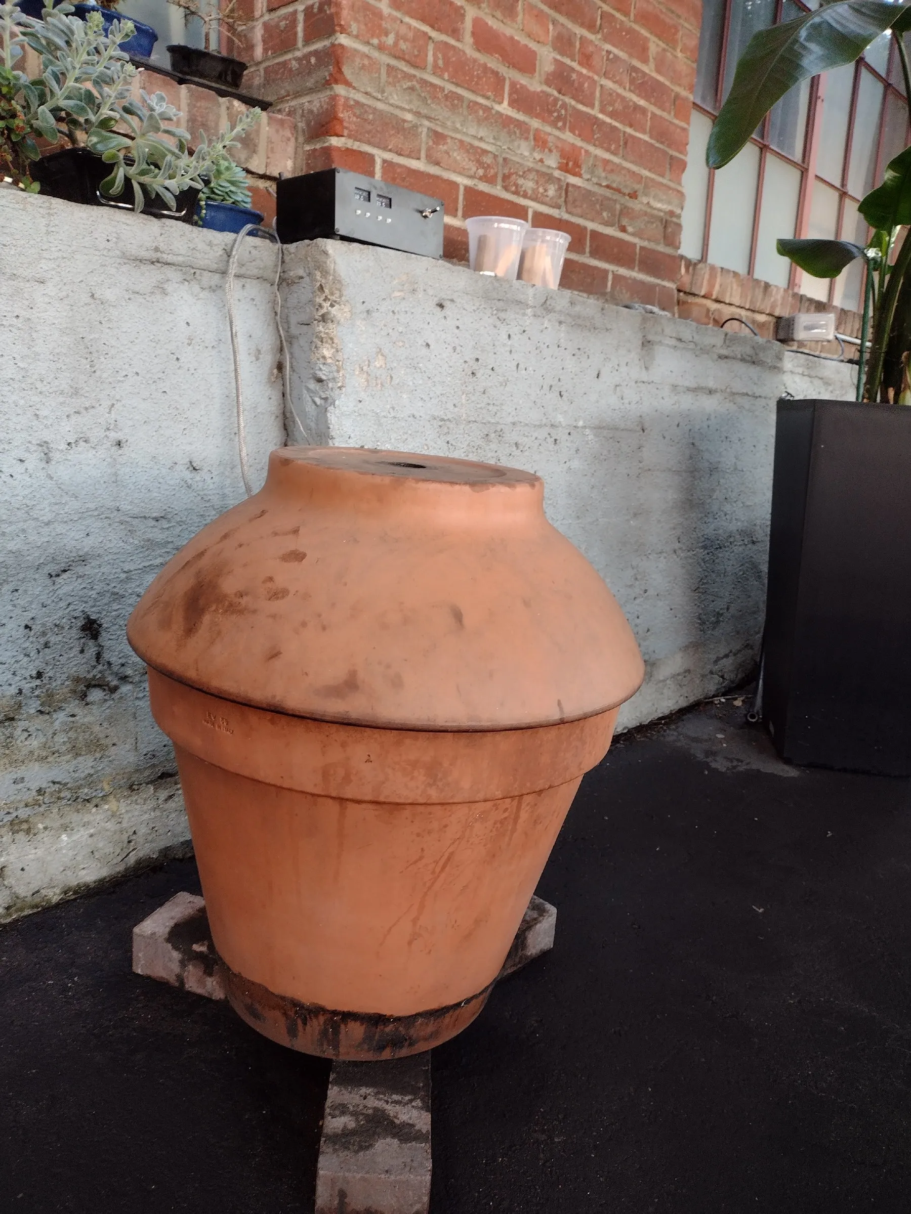 Clay smoker